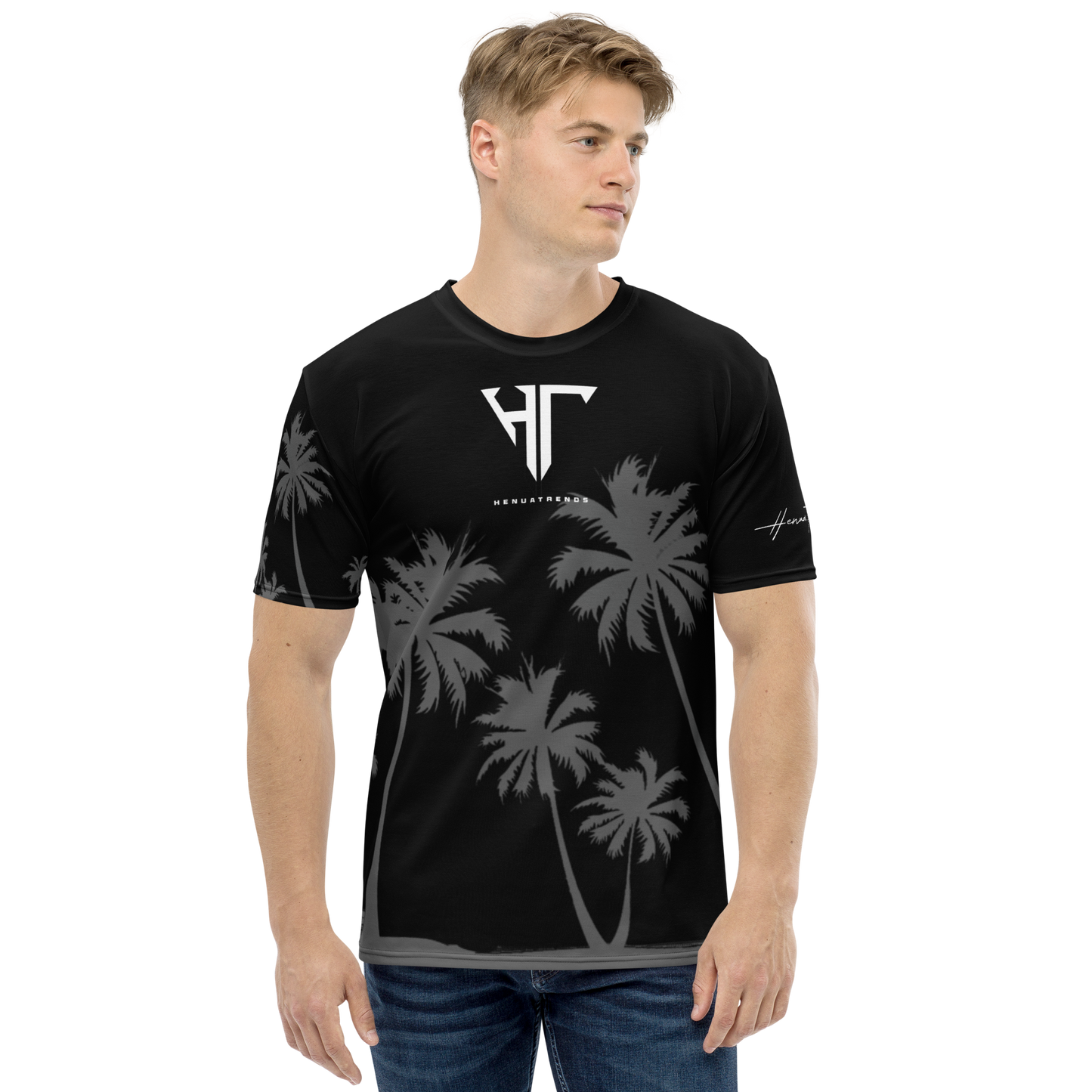 HT BRANDED BLACK Men's t-shirt