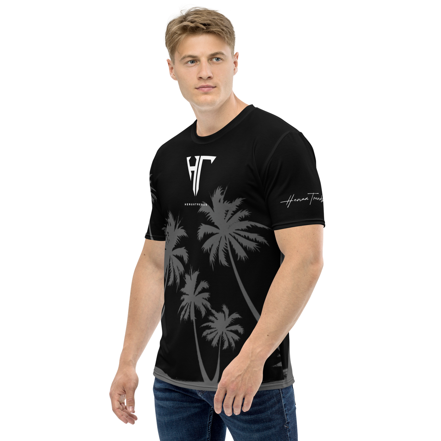 HT BRANDED BLACK Men's t-shirt