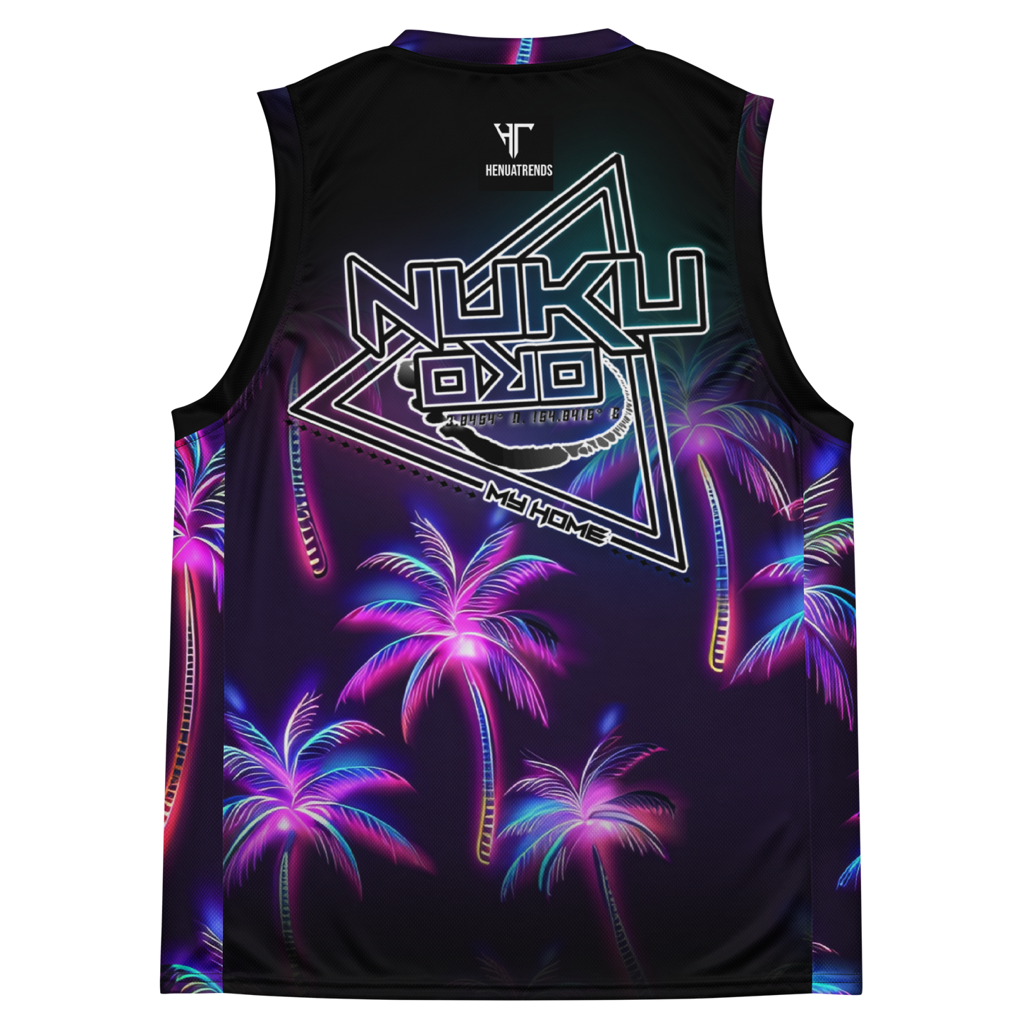 Neon Nui NUKU basketball jersey