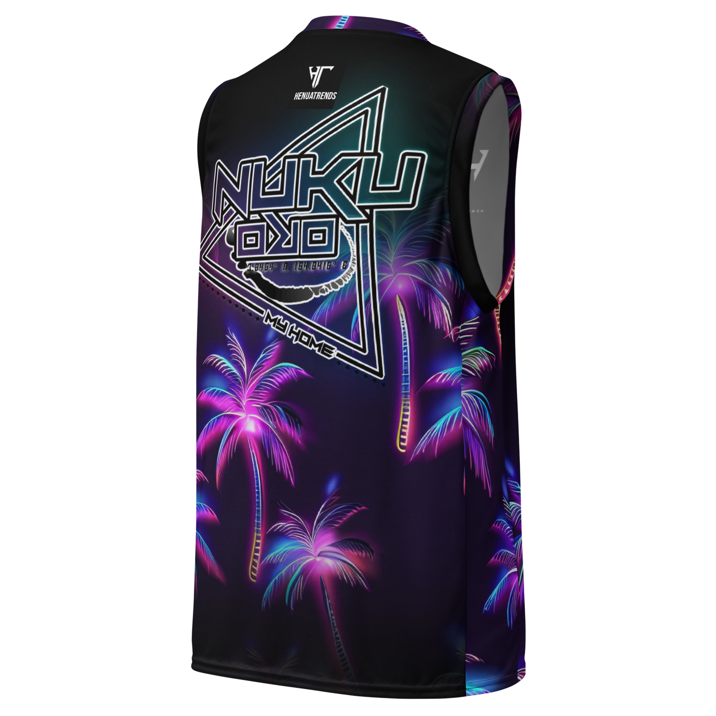 Neon Nui NUKU basketball jersey