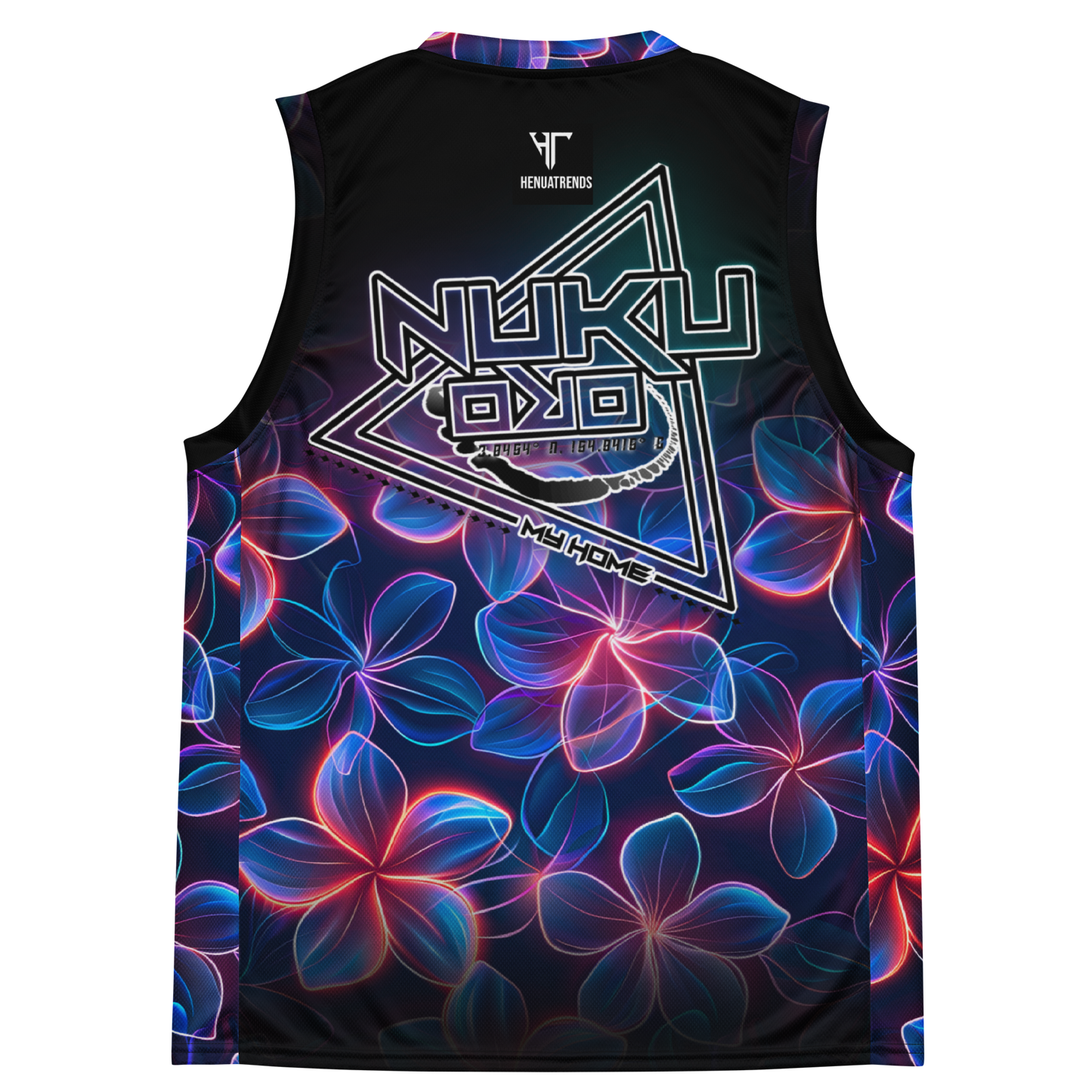 NEON bluemaria basketball jersey