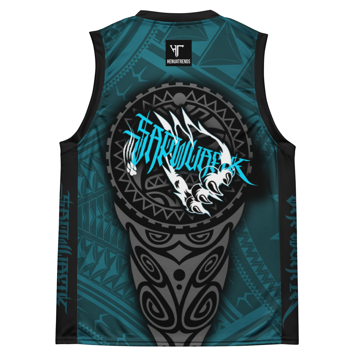 SAPWUAFIK TRIBAL BLUE unisex basketball jersey