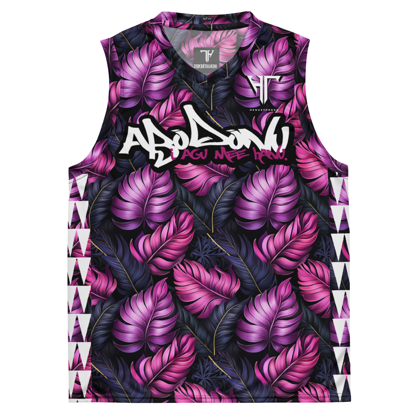 ABODONU unisex basketball jersey