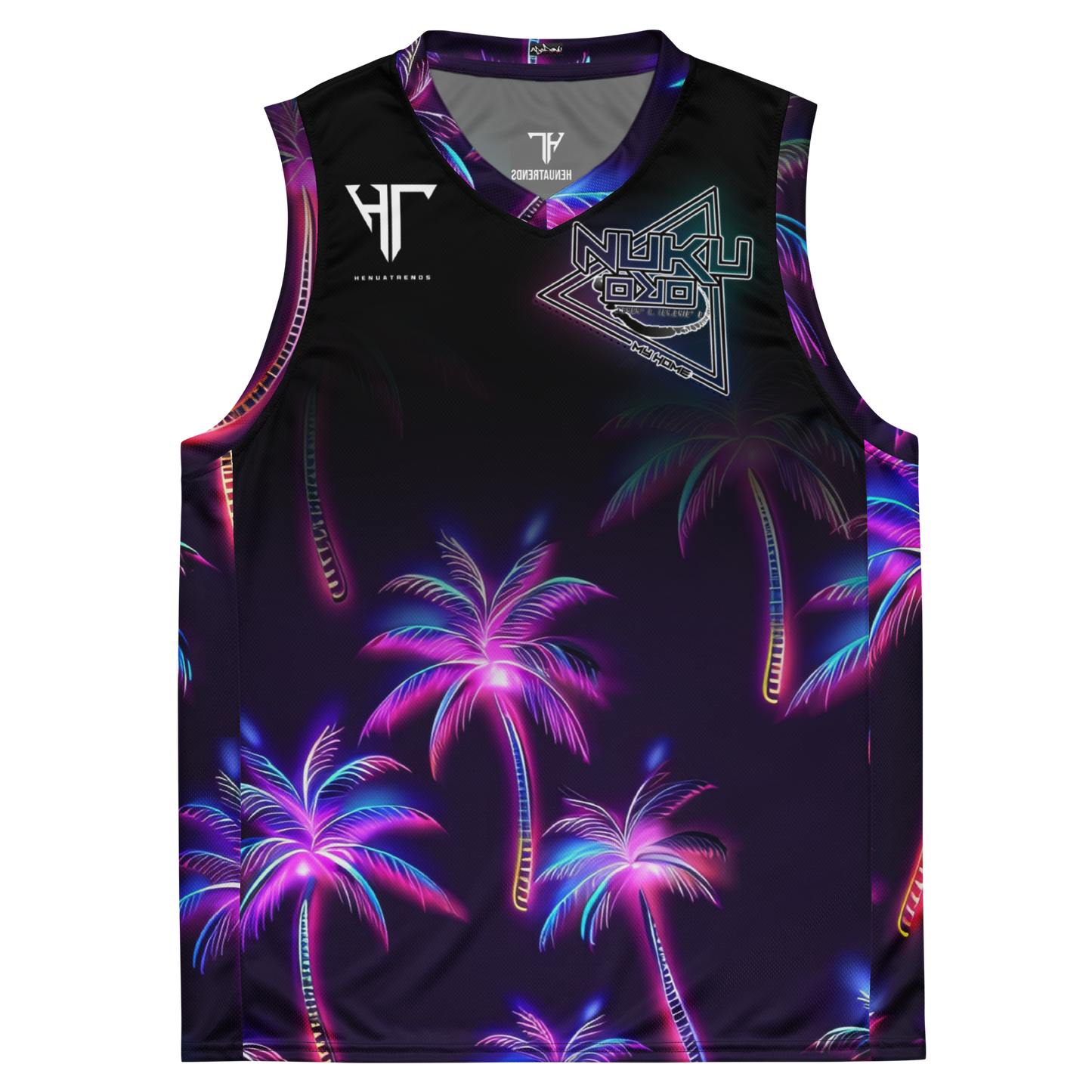 Neon Nui NUKU basketball jersey