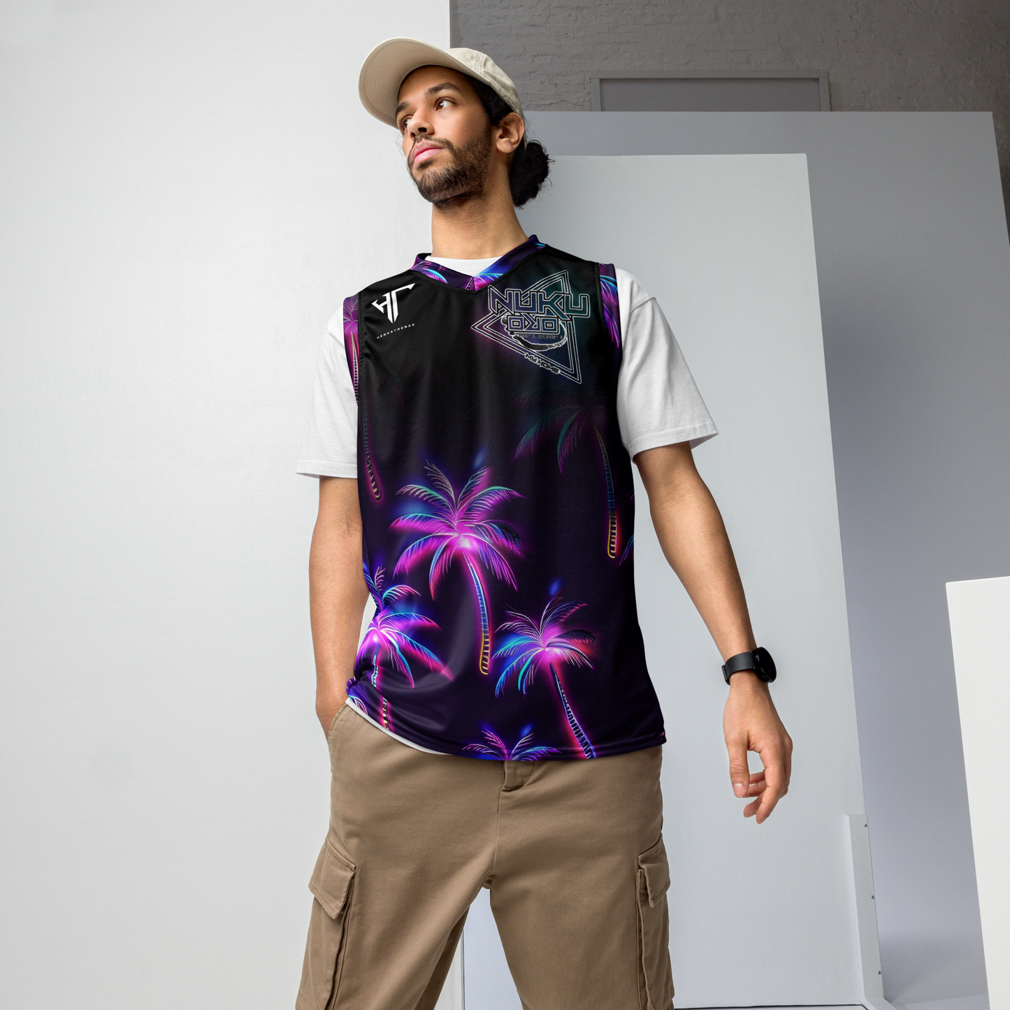 Neon Nui NUKU basketball jersey