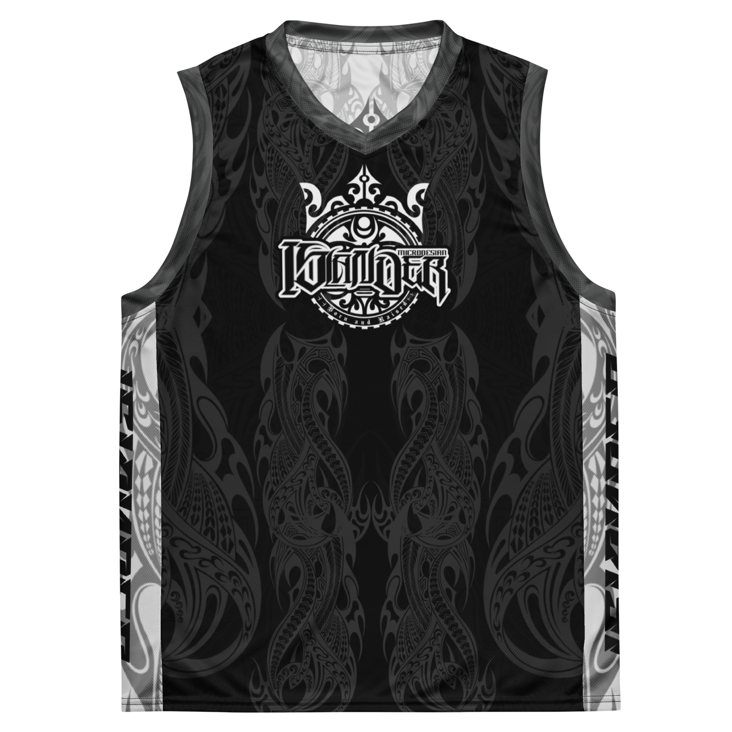 MICRO Islander Tribal unisex basketball jersey