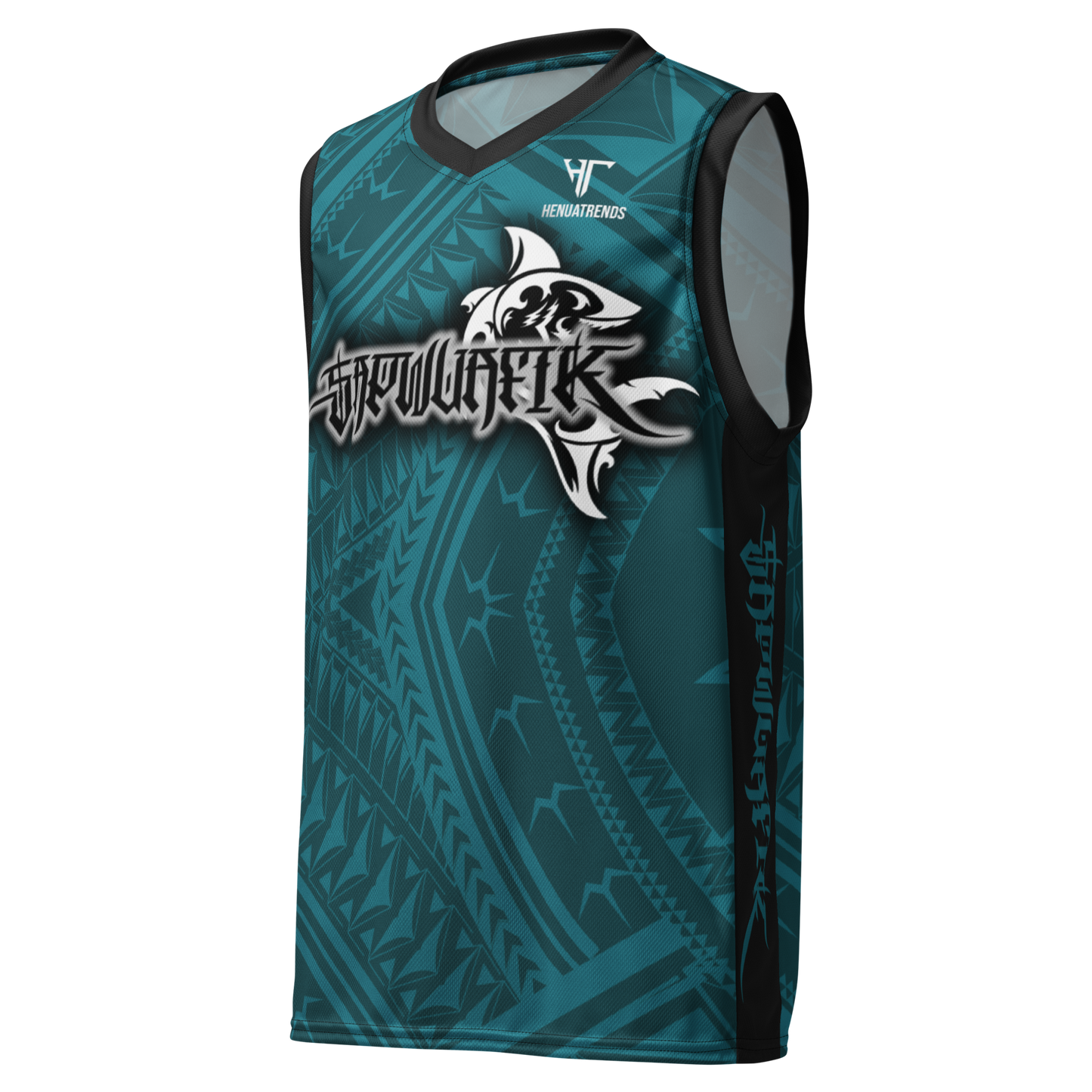 SAPWUAFIK TRIBAL BLUE unisex basketball jersey