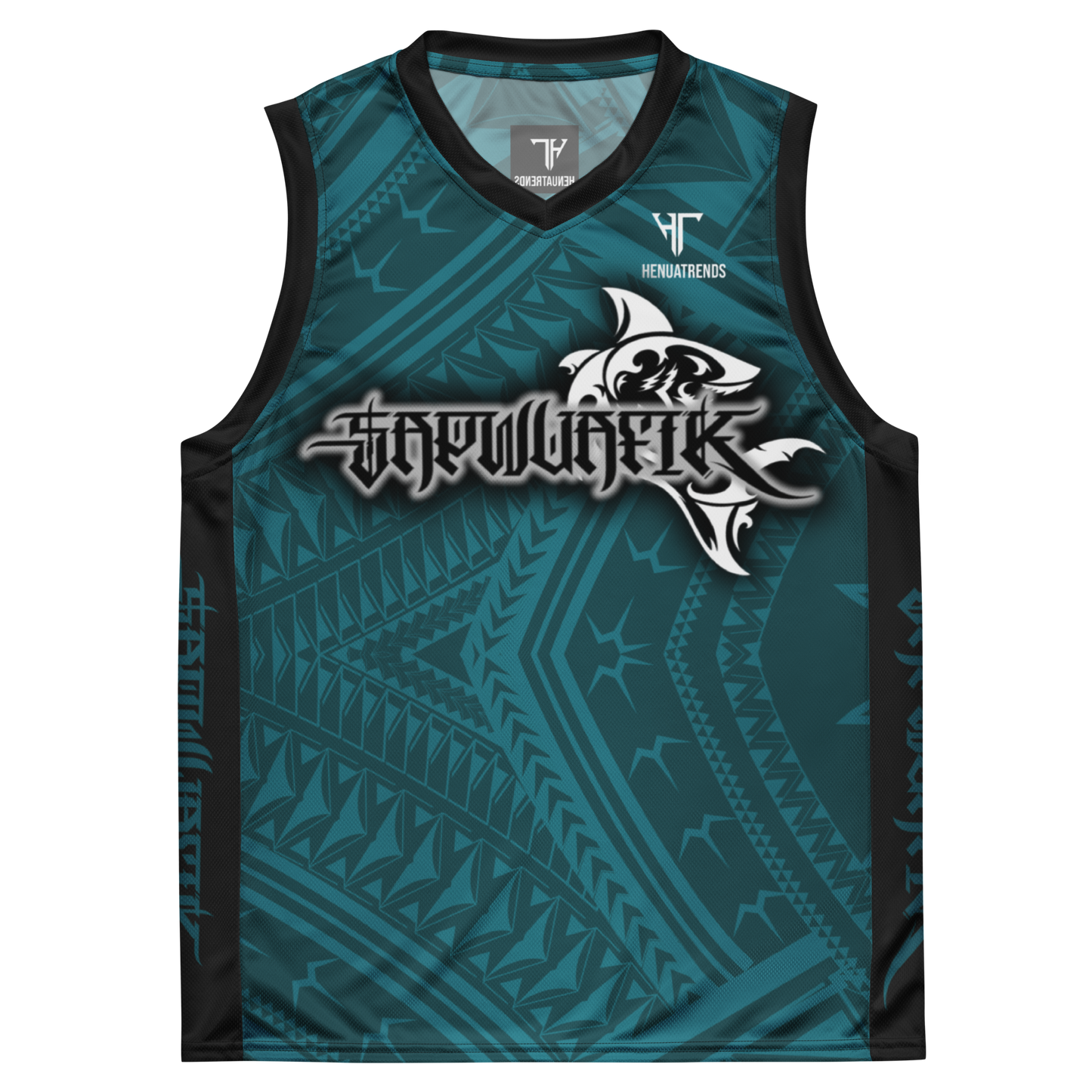 SAPWUAFIK TRIBAL BLUE unisex basketball jersey