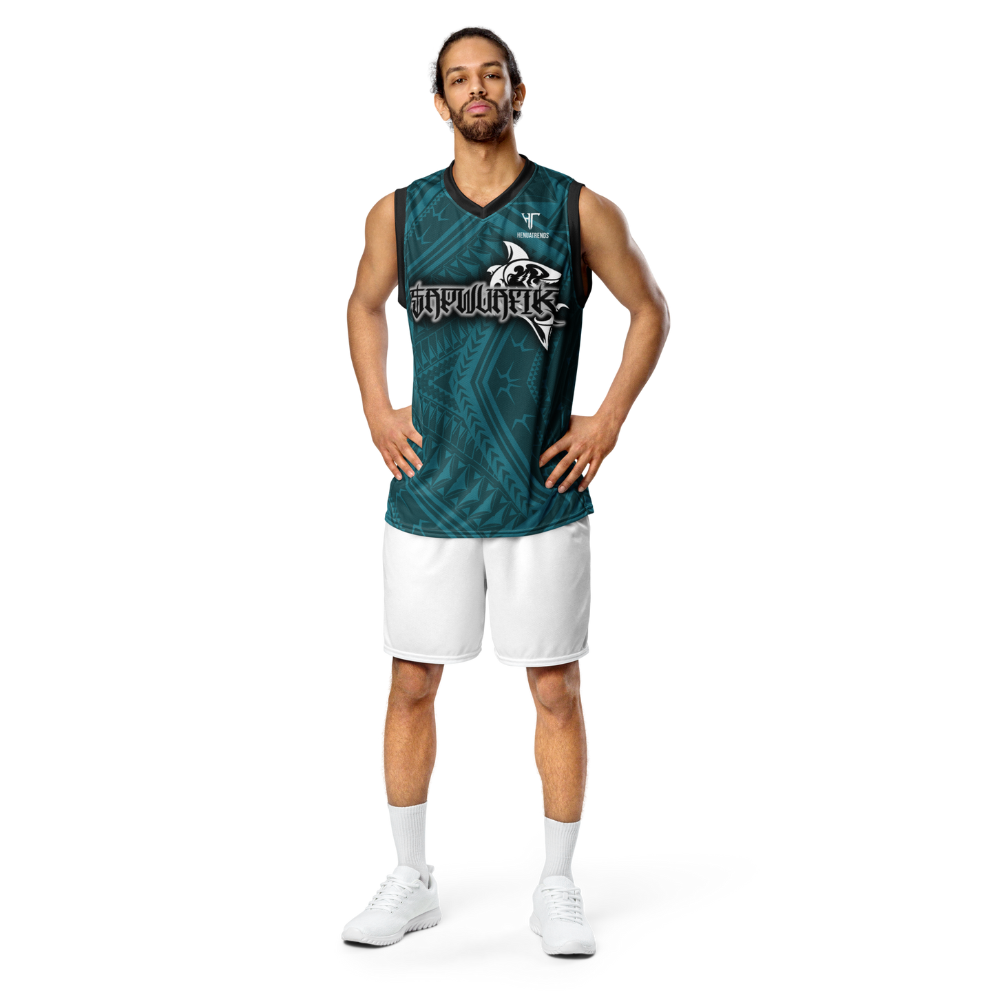 SAPWUAFIK TRIBAL BLUE unisex basketball jersey