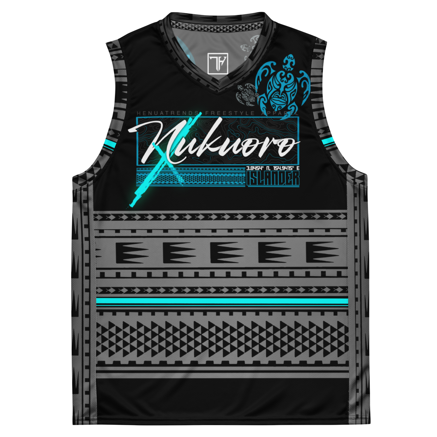 Nuku authentic unisex basketball jersey