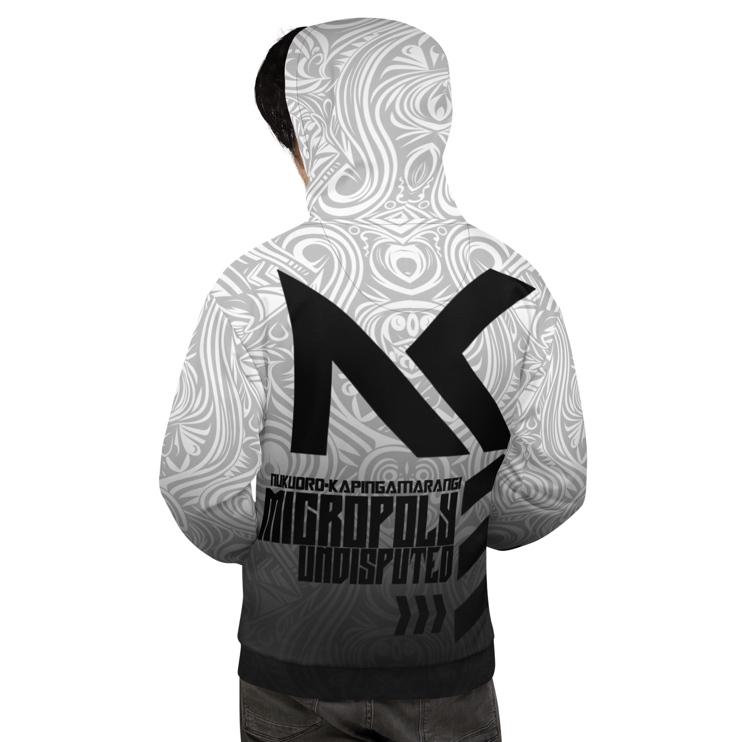 NUkAP light gray Unisex Hoodie