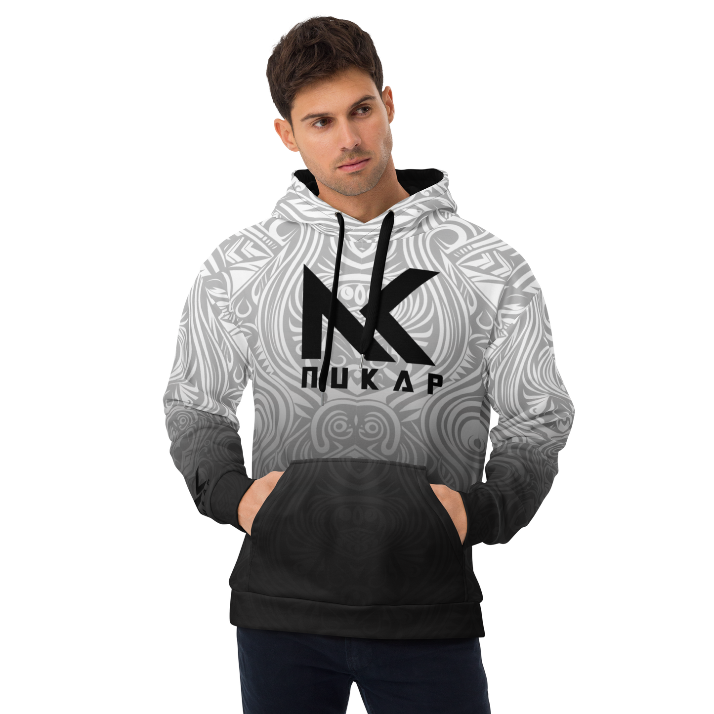 NUkAP light gray Unisex Hoodie