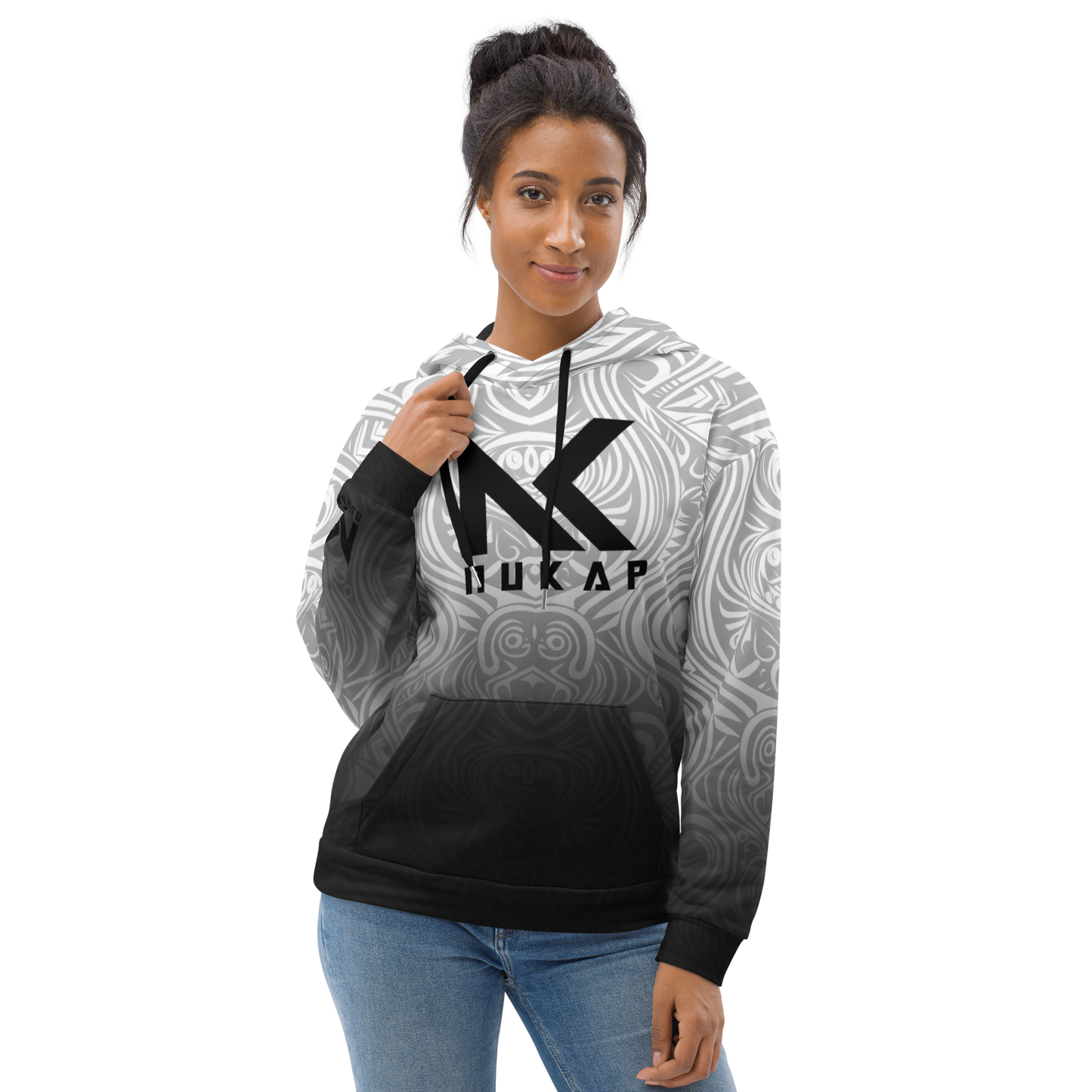 NUkAP light gray Unisex Hoodie