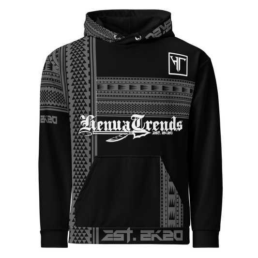 HENUATRENDS BLK TRIBAL Unisex Hoodie