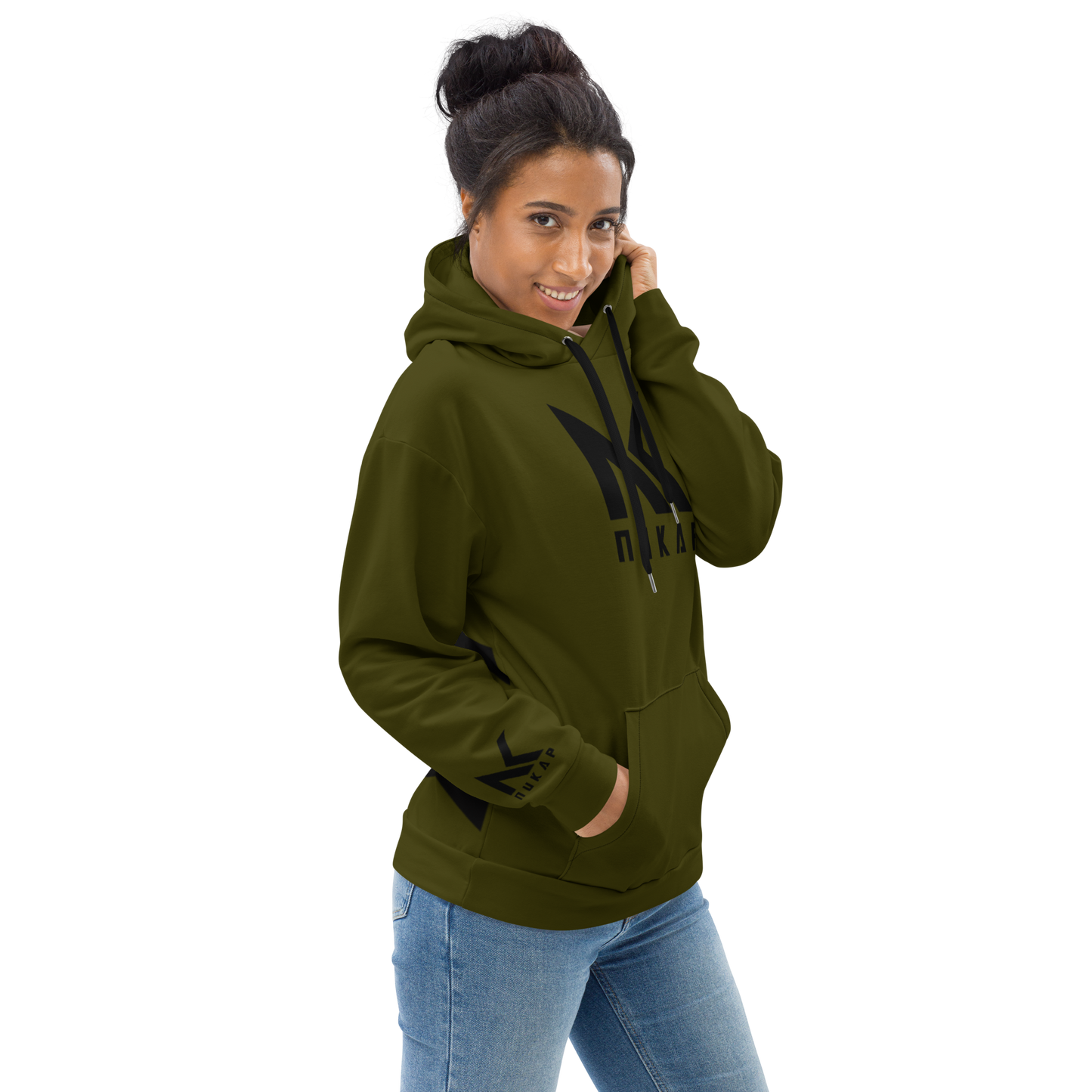 NUKAP olive green Unisex Hoodie