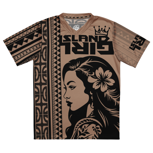 Tribal brown Tee Island Girl