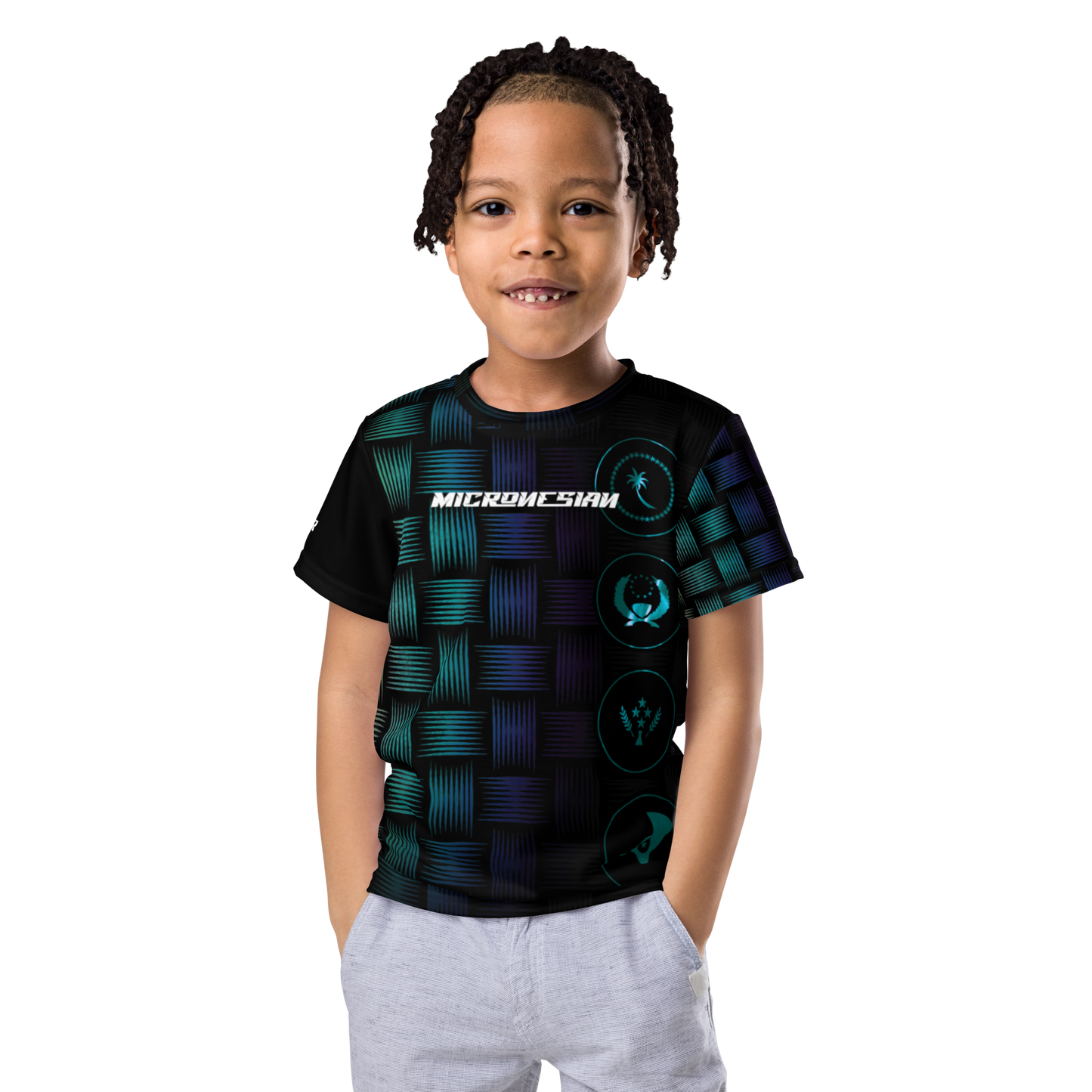 Kids Micronesian Islander Kids crew neck t-shirt