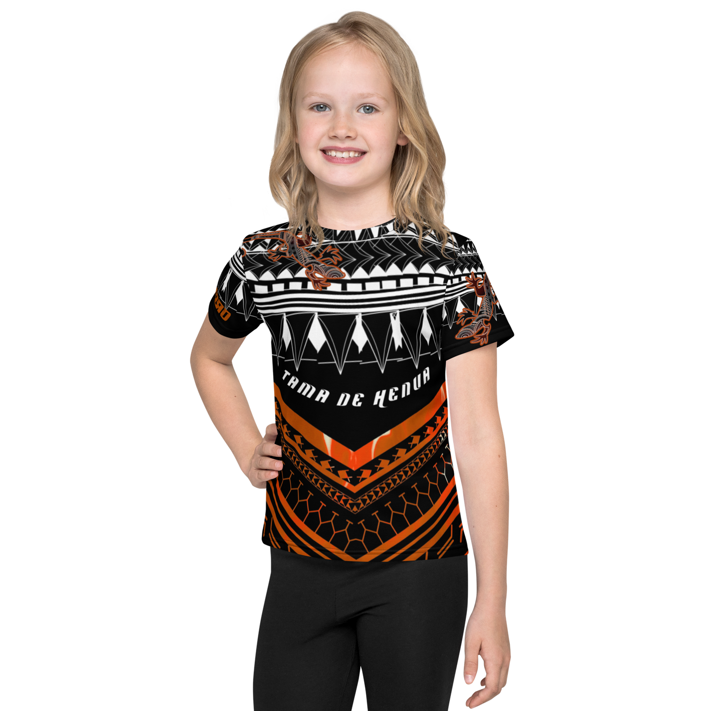 TAMA DE HENUA  Kids crew neck t-shirt