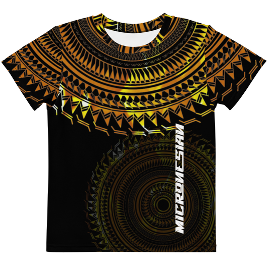 Blk&gold Micro Kids crew neck t-shirt