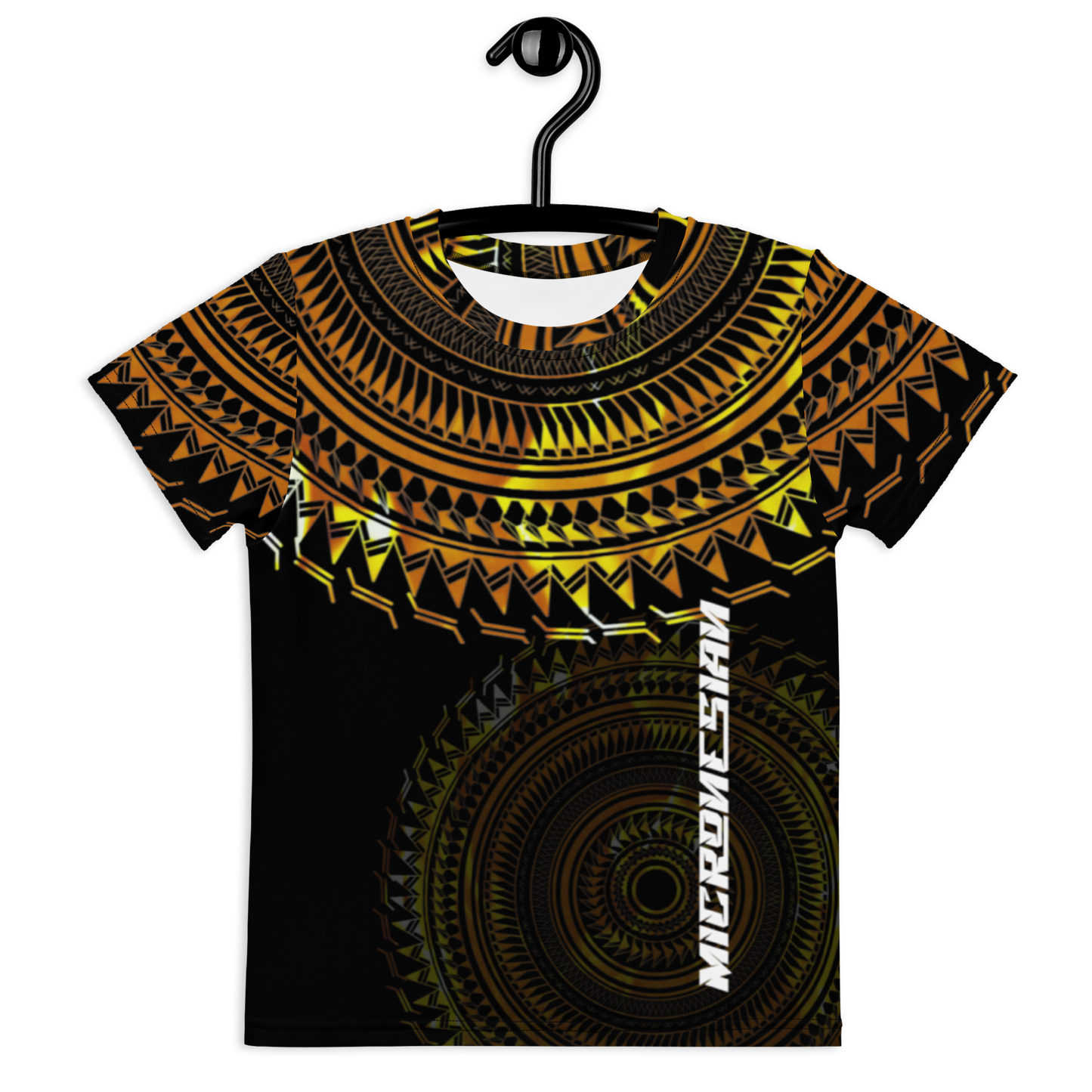 Blk&gold Micro Kids crew neck t-shirt