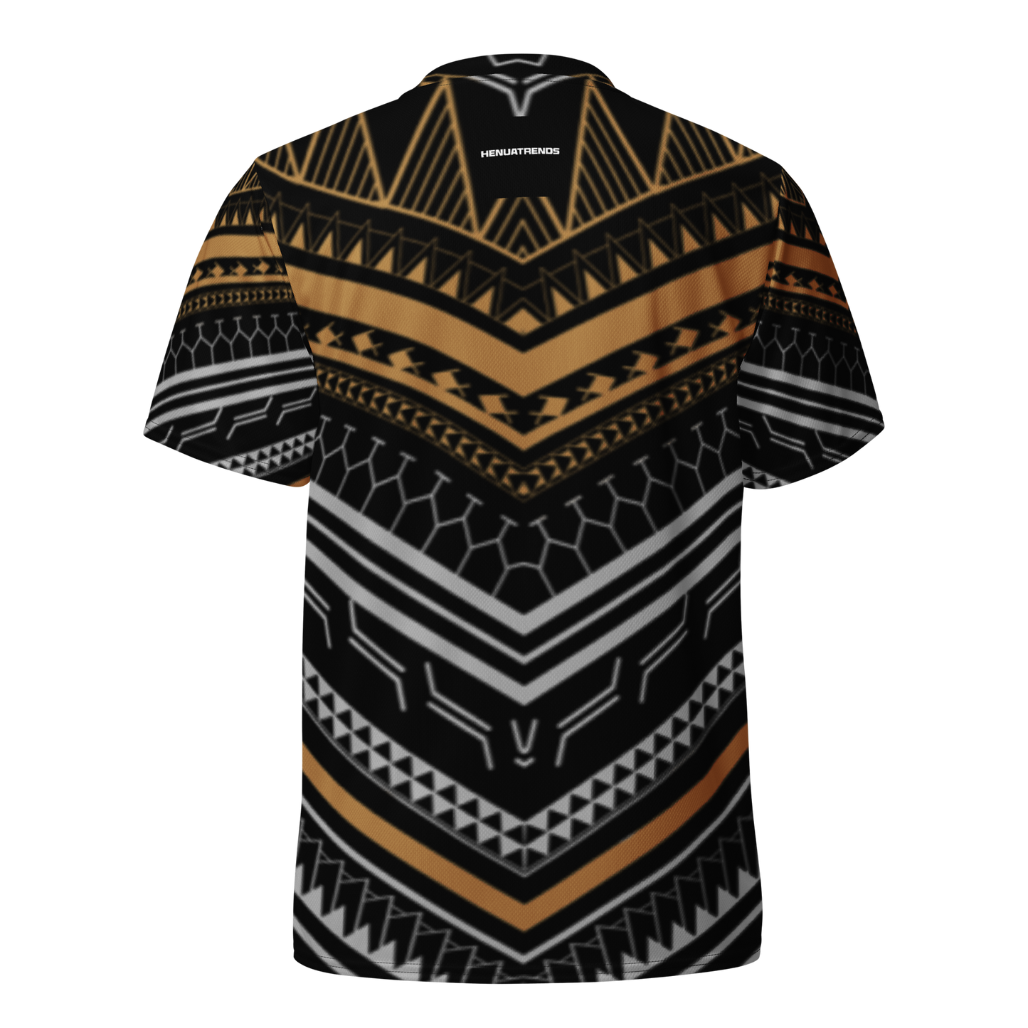 NUKUORO (bronze/brown tribal) unisex sports jersey