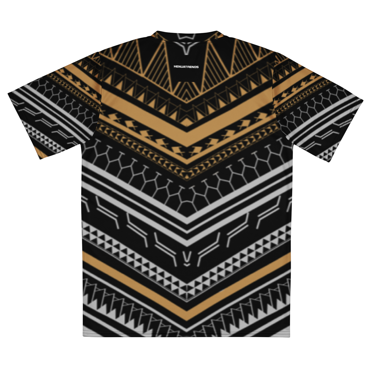 NUKUORO (bronze/brown tribal) unisex sports jersey