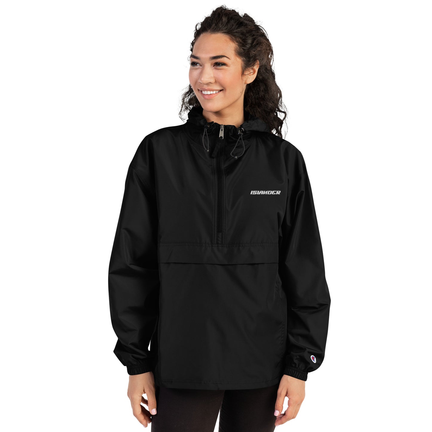 ISLANDER Embroidered Champion Packable Jacket